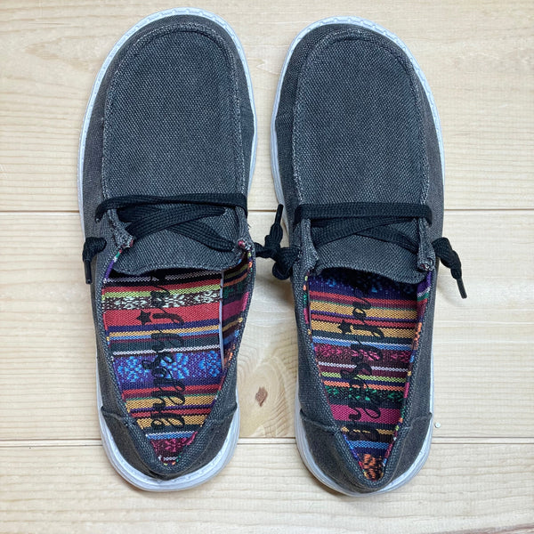 Gypsy Jazz "Holly 5" Black Slip-on Shoes-Shoes-Sunshine and Wine Boutique