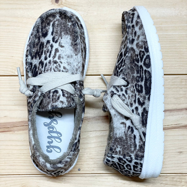 Gypsy Jazz Kid's "Lil Bonny" White & Black Slip-on Shoes-Shoes-Sunshine and Wine Boutique