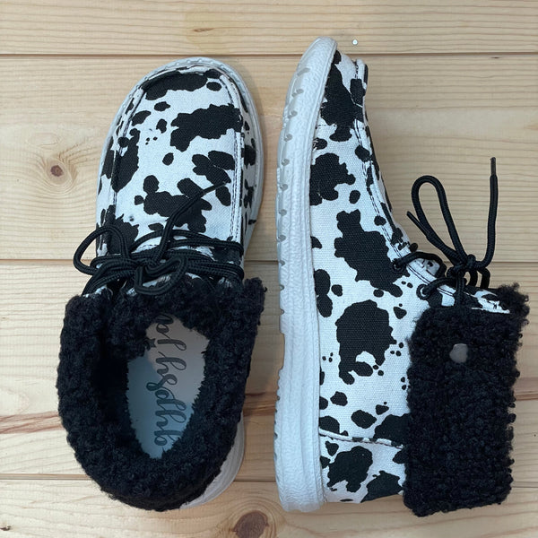 Gypsy Jazz "Ozone" Black & White Slip-on Shoes-Shoes-Sunshine and Wine Boutique