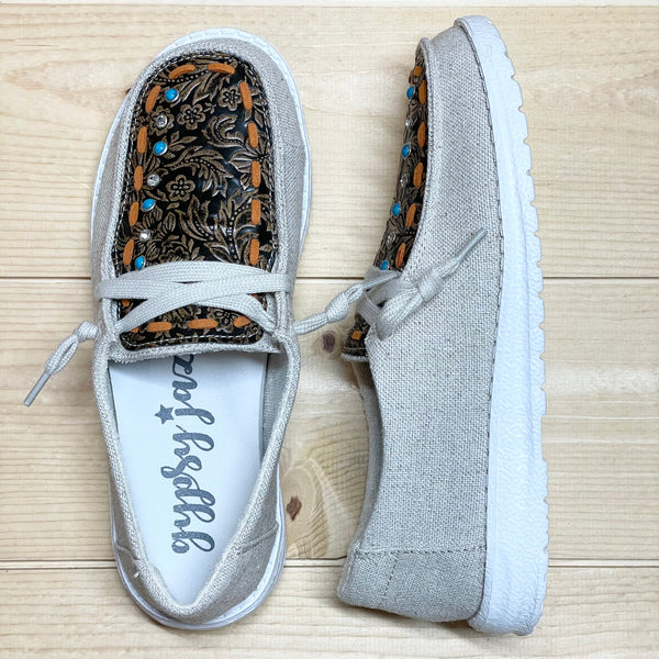 Gypsy Jazz "Vivian" Natural Slip-on Shoes-Shoes-Sunshine and Wine Boutique