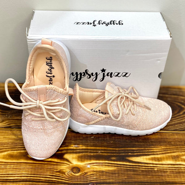 Gypsy Jazz Kid's Blush Slip-on Shoes-Shoes-Sunshine and Wine Boutique