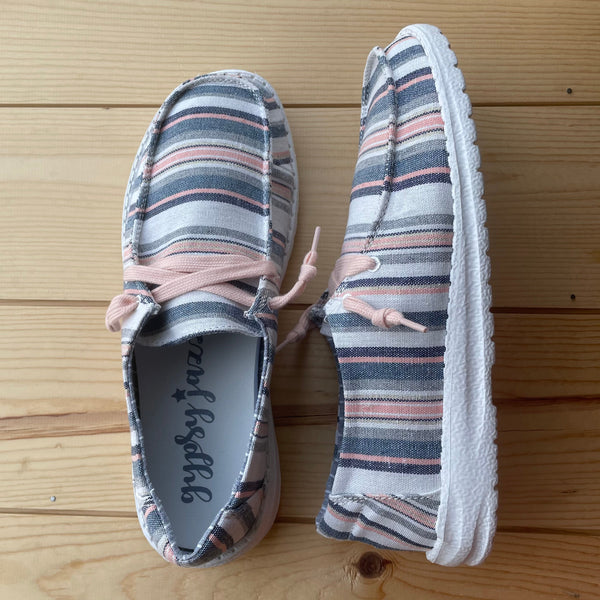 Gypsy Jazz "Solona" Peach Slip-on Shoes-Shoes-Sunshine and Wine Boutique