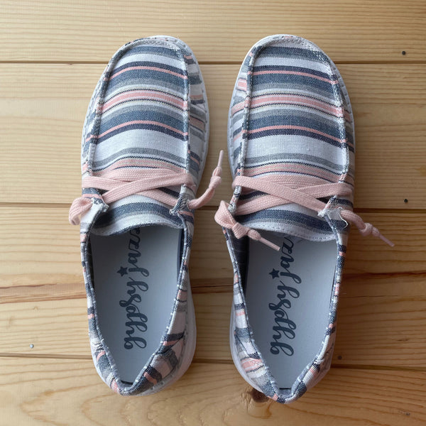 Gypsy Jazz "Solona" Peach Slip-on Shoes-Shoes-Sunshine and Wine Boutique