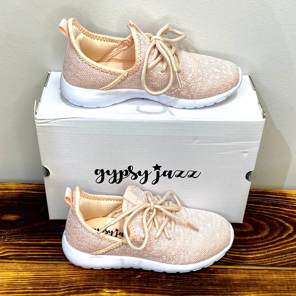 Gypsy Jazz Kid's Blush Slip-on Shoes-Shoes-Sunshine and Wine Boutique