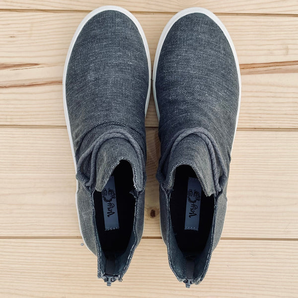 Very G "Legacy" Grey Slip-on Shoes-Shoes-Sunshine and Wine Boutique