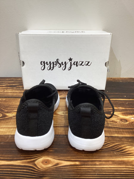Gypsy Jazz Kid's Black Slip-on Shoes-Shoes-Sunshine and Wine Boutique