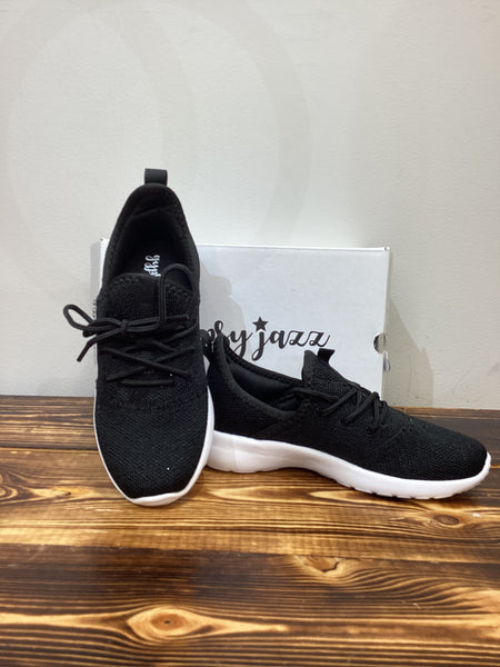 Gypsy Jazz Kid's Black Slip-on Shoes-Shoes-Sunshine and Wine Boutique