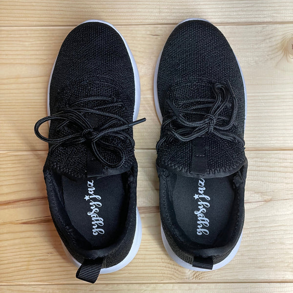 Gypsy Jazz Kid's Black Slip-on Shoes-Shoes-Sunshine and Wine Boutique