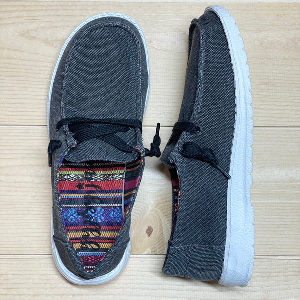 Gypsy Jazz "Holly 5" Black Slip-on Shoes-Shoes-Sunshine and Wine Boutique