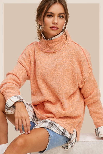 Ella High Neck Sweater