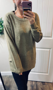 Deep Olive Sweater