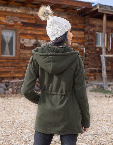 Charcoal or Olive Utility Jacket