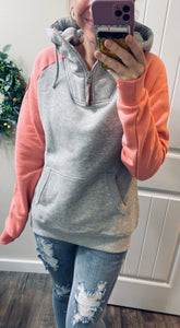 Preorder Wanakome Guava 1/4 Zip Hoodie