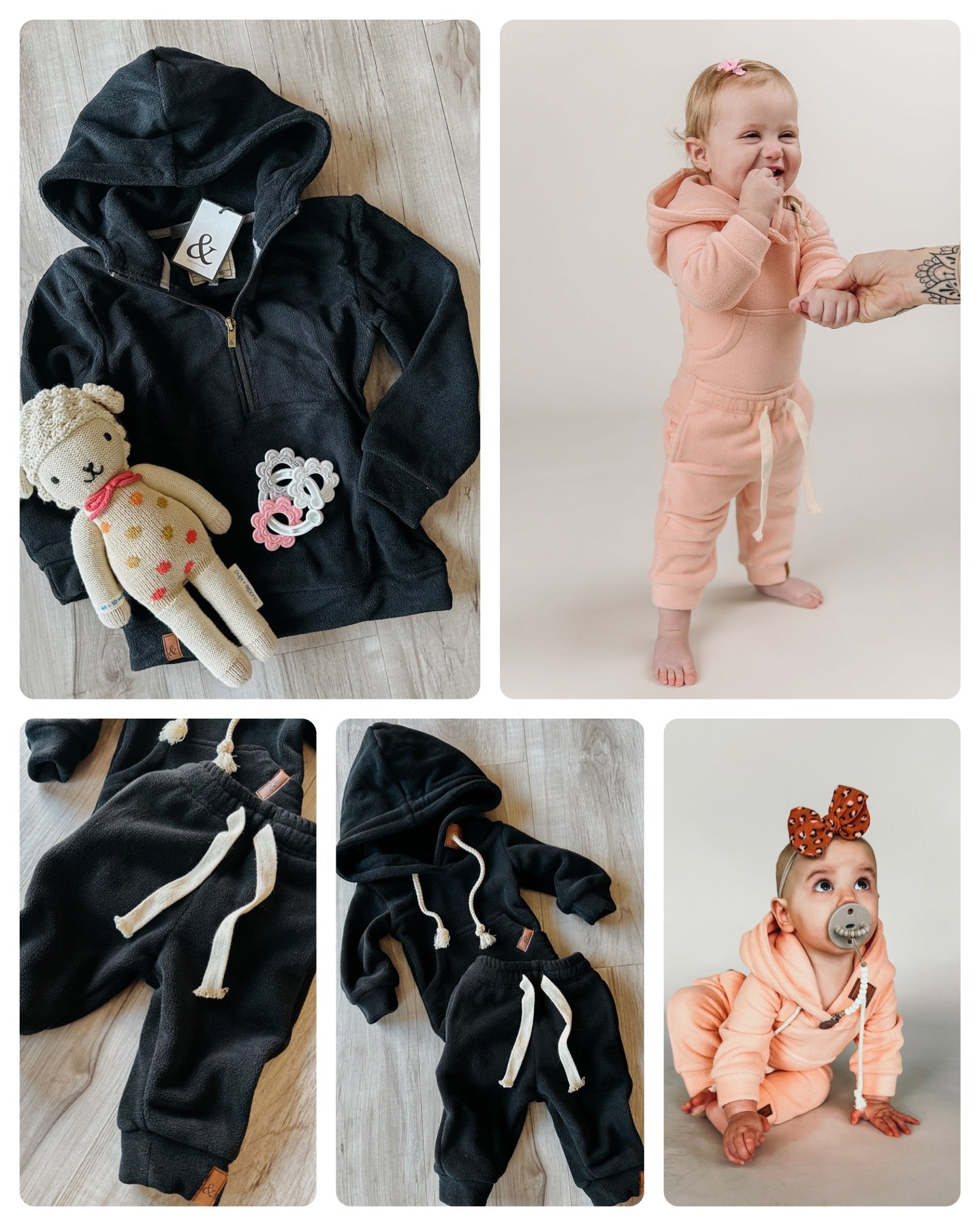 Preorder Ampersand Ave. Baby Joggers/Hoodie and Kids Hoodie