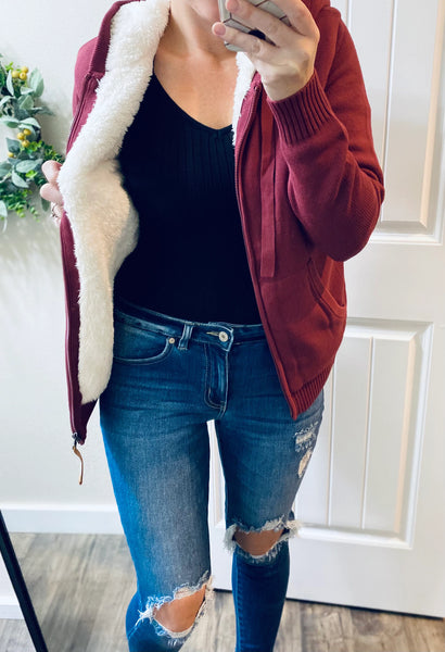 Preorder Full Zip Luna Faux Fur Wanakome Hoodie