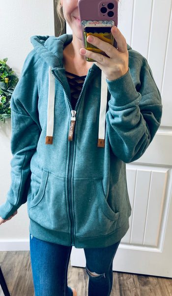 Oversized Wanakome Full Zip Hoodie