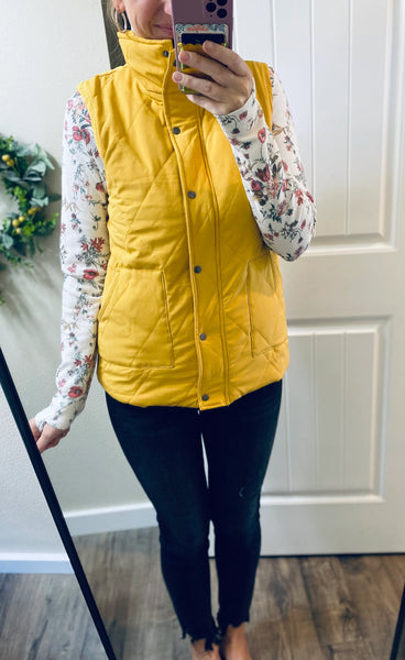 Spring Quilted Vests