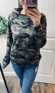 Camo Elevated Ampersand Ave. Hoodie