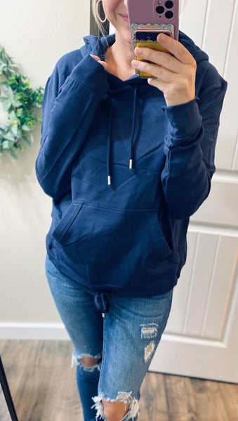 Sale! Lux Navy Pullover Wanakome