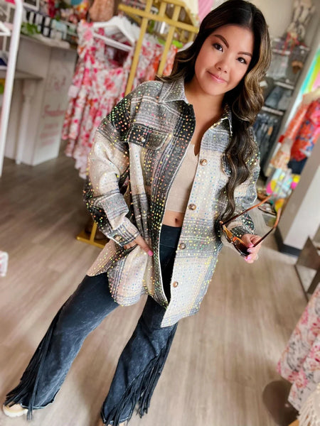 PREORDER: Sequin Shacket