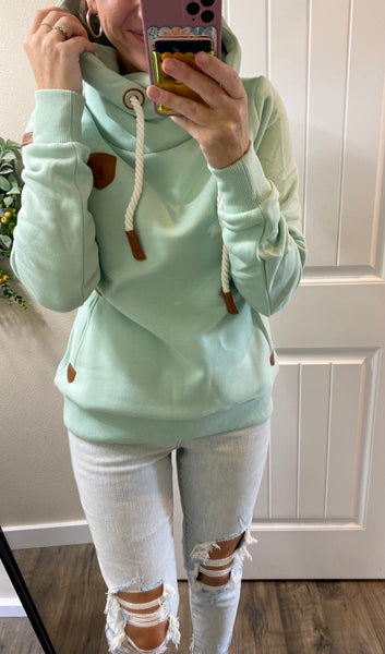 Wanakome Mint Pullover Hoodie