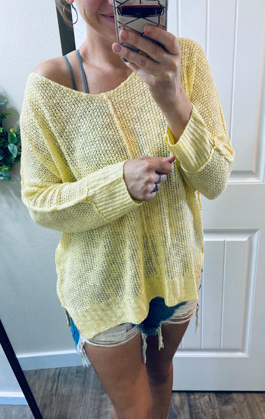 Oversized Light Sweater