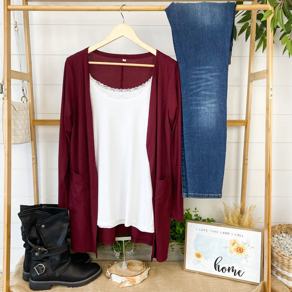 Ribbed Cardigans