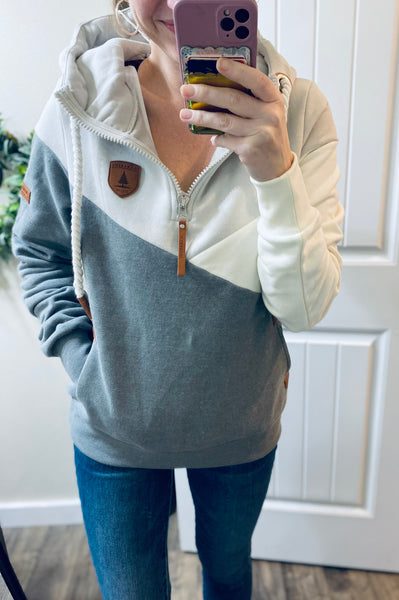1/4 Zip Wanakome Hoodie