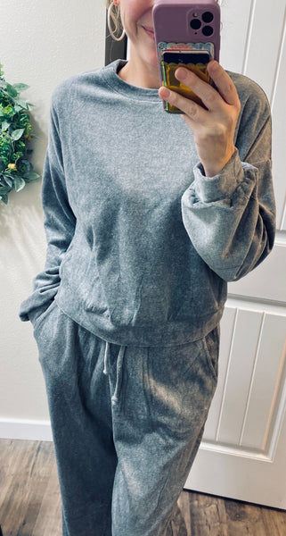 Velour Lounge Outfit