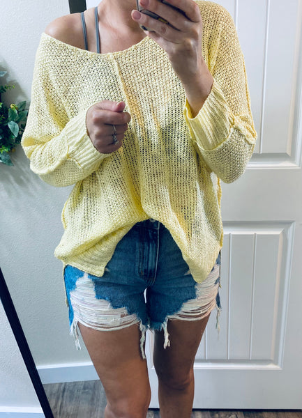 Oversized Light Sweater