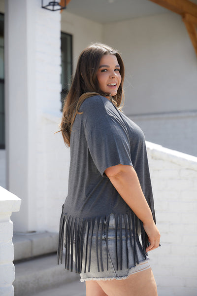 Judy Blue Grey Wash Distressed Shorts