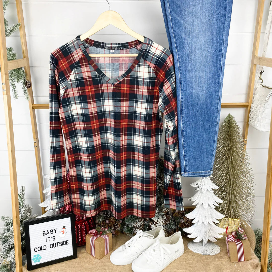 Holiday Plaid Long Sleeve