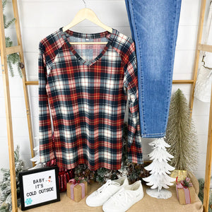 Holiday Plaid Long Sleeve
