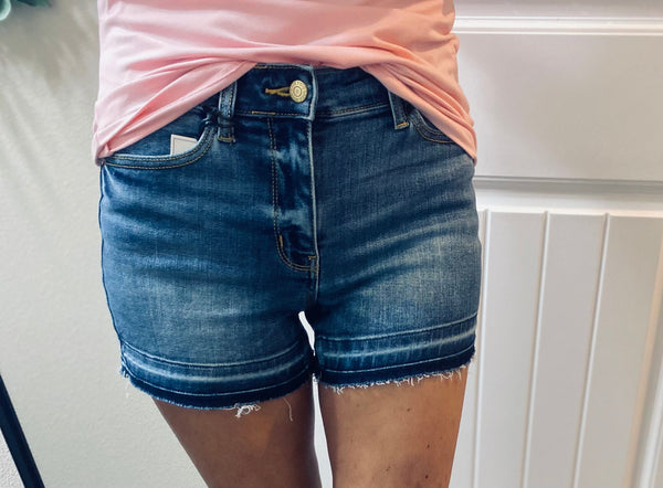 Judy Blue MR Release Hem Shorts