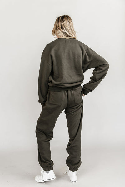 Ampersand Fleece Pullover/Joggers