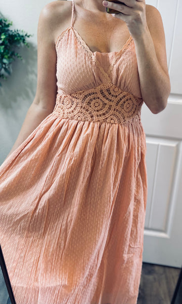 Lace Midi Dress