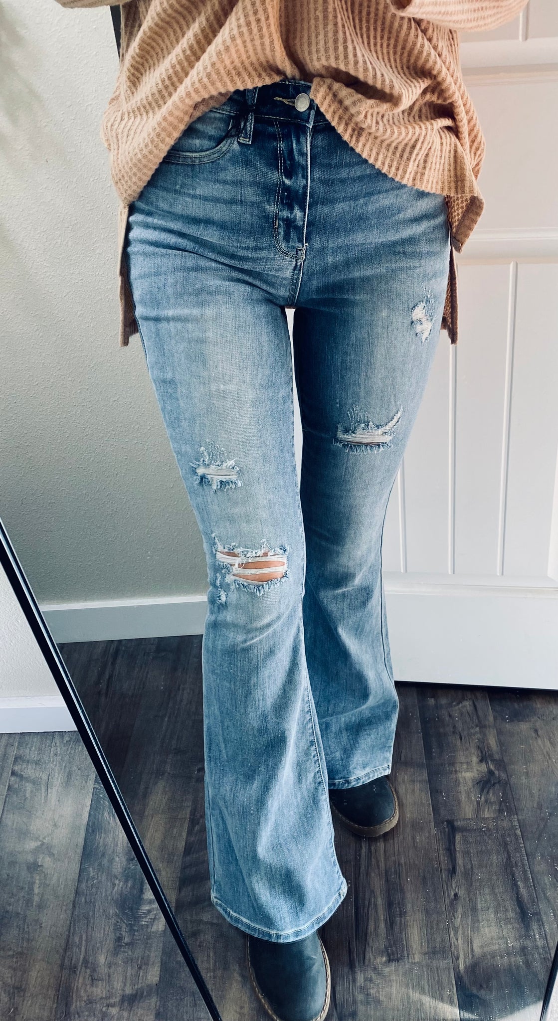 Judy Blue Bootcut Midwash Denim