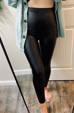 Faux Leather Leggings