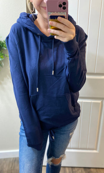 Sale! Lux Navy Pullover Wanakome