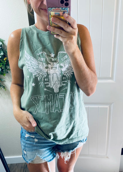 Light Olive Dreamer Tank