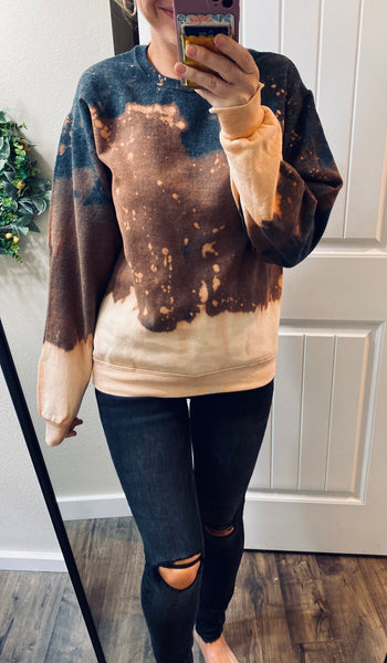 Bleached Fall Sweatshirt