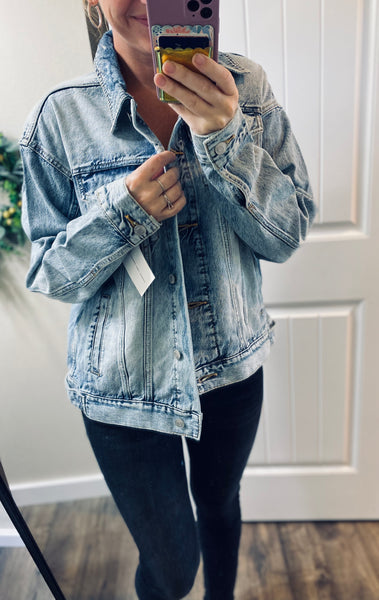 Midwash Non-Distressed Denim Jacket