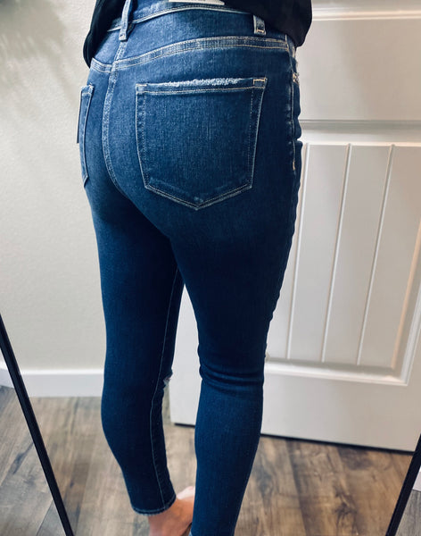 Distressed Knee Denim