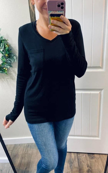 Spring Pocket Long Sleeves