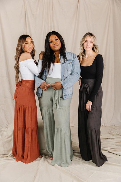 Ampersand Tiered Boho Pants