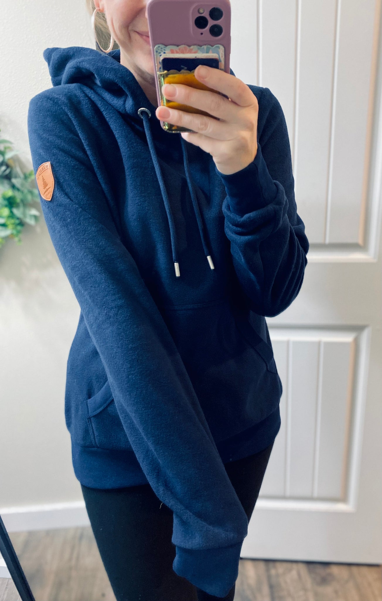 Preorder Navy Wanakome Fleece Pullover
