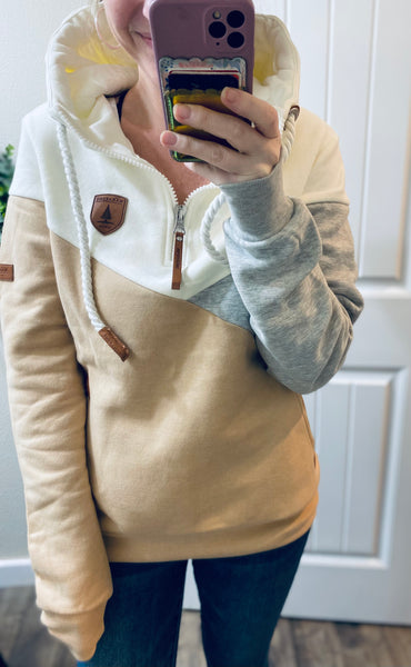 1/4 Zip Wanakome Hoodie