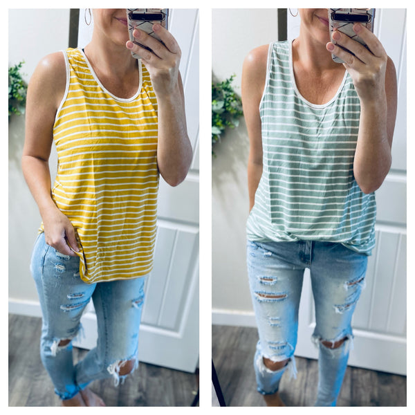 Striped Tanks