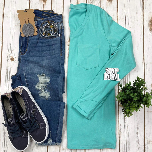Spring Pocket Long Sleeves