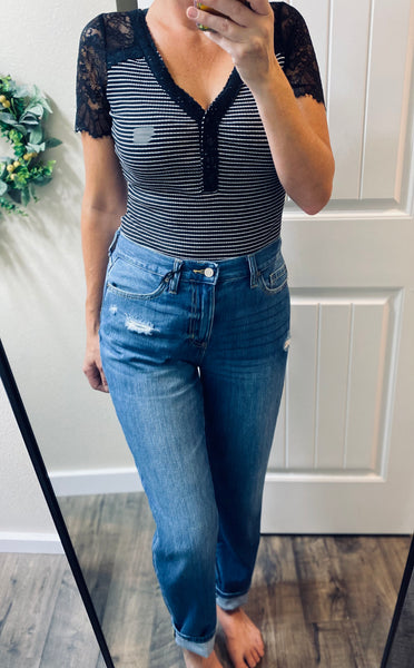 High Rise Mom Jeans